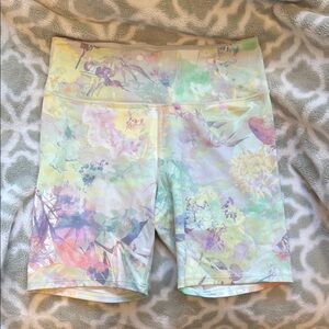 EUC - Victoria's Secret multi-color Bike Shorts